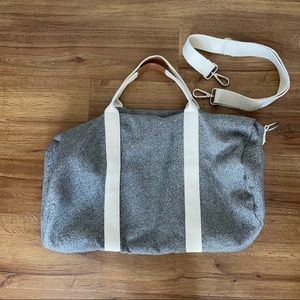 Brandy Melville Grey Duffle Bag